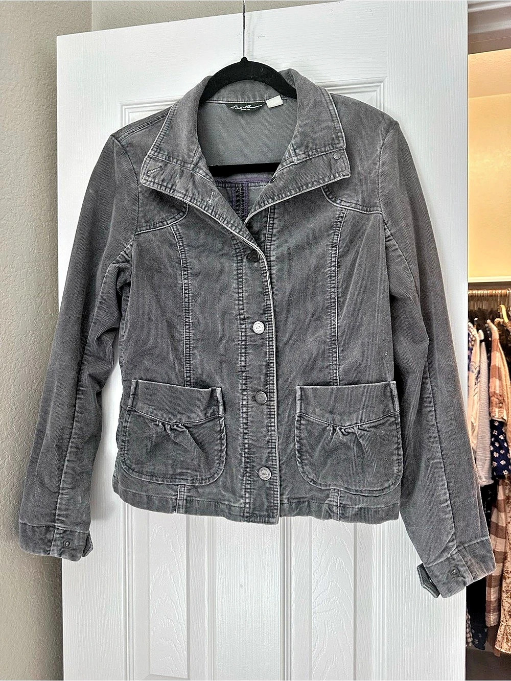 Eddie Bauer Corduroy Jacket Sz S